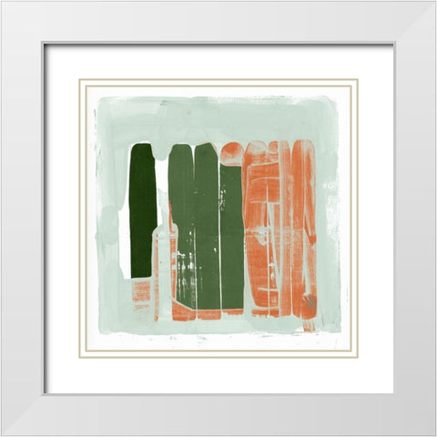 Not Twisted I White Modern Wood Framed Art Print with Double Matting by Cartissi