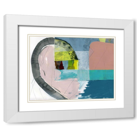 Waking Morning  White Modern Wood Framed Art Print with Double Matting by Cartissi