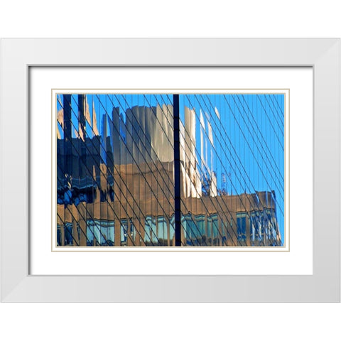 Valhalla White Modern Wood Framed Art Print with Double Matting by Zimbalist, David