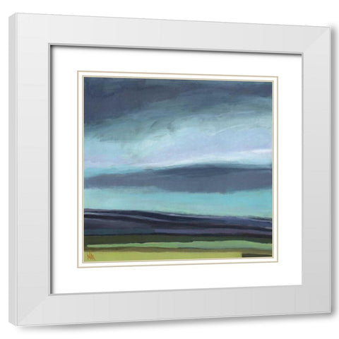 Dew on My Boots White Modern Wood Framed Art Print with Double Matting by Arden, Niki