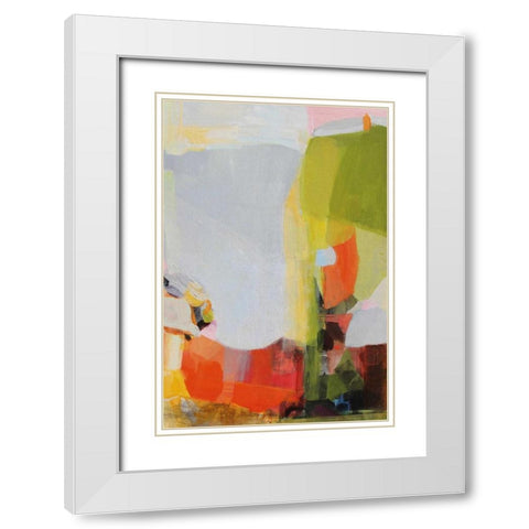 Gift of 65 Roses White Modern Wood Framed Art Print with Double Matting by Alattar, Lina