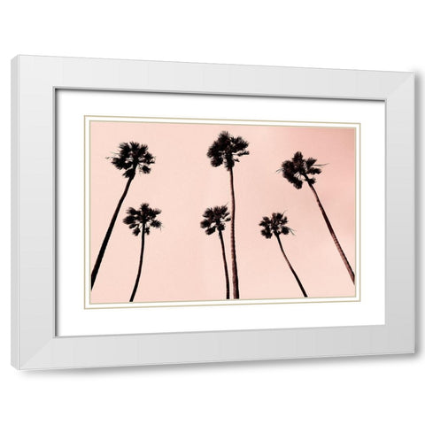 Palm Trees 1997 Copper White Modern Wood Framed Art Print with Double Matting by Asla, Erik