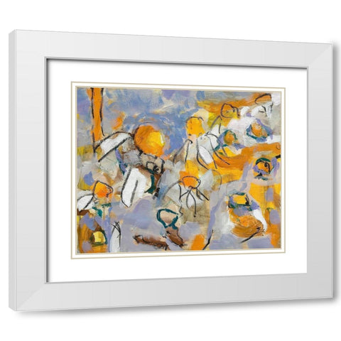 You Are the Sunshine of My Life White Modern Wood Framed Art Print with Double Matting by Anders, Per