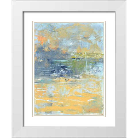 Chesapeake Bay White Modern Wood Framed Art Print with Double Matting by Apperlo, Mila