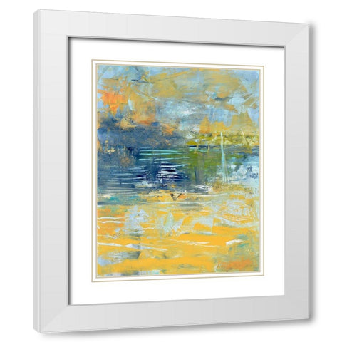 Chesapeake Bay White Modern Wood Framed Art Print with Double Matting by Apperlo, Mila