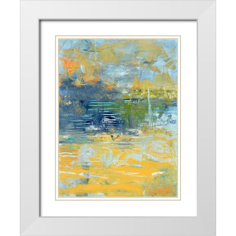 Chesapeake Bay White Modern Wood Framed Art Print with Double Matting by Apperlo, Mila