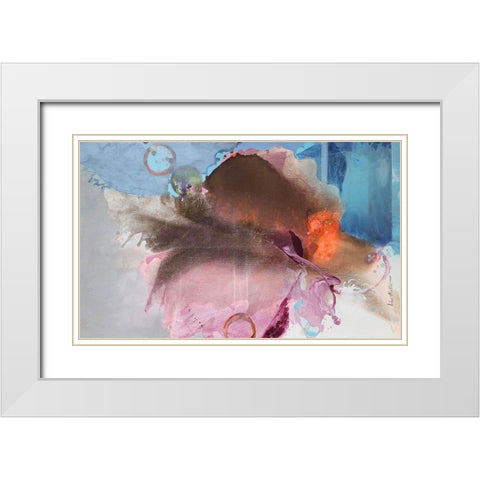 Where You Will Find Me White Modern Wood Framed Art Print with Double Matting by Alattar, Lina