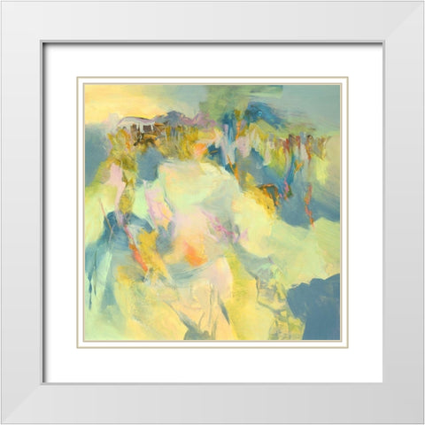 Dolman Dance White Modern Wood Framed Art Print with Double Matting by Arana, Emilia