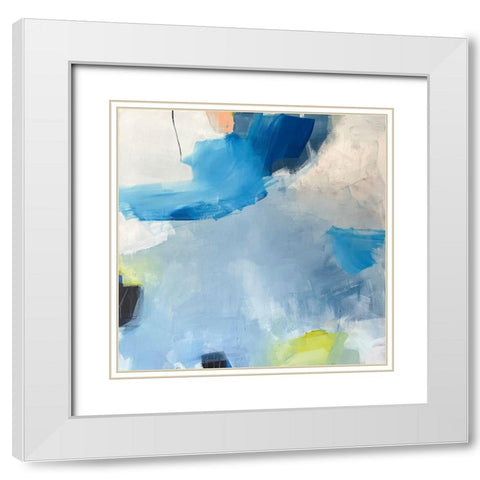 High Key White Modern Wood Framed Art Print with Double Matting by Apperlo, Mila