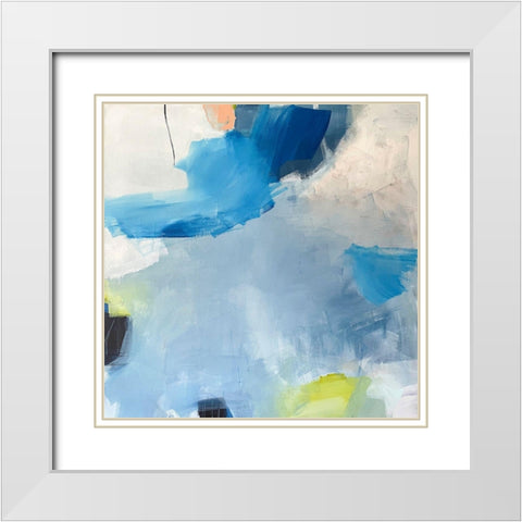 High Key White Modern Wood Framed Art Print with Double Matting by Apperlo, Mila