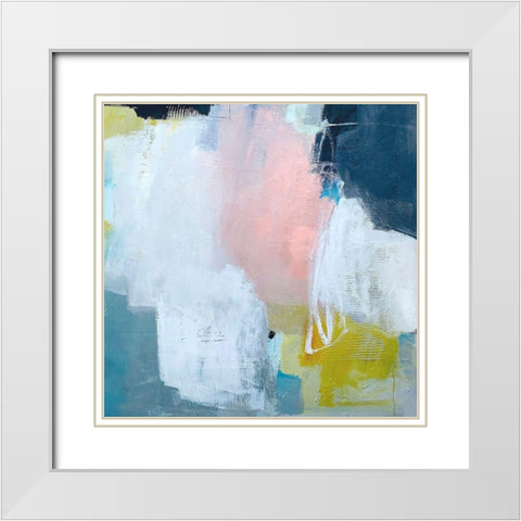 Reflection Passion White Modern Wood Framed Art Print with Double Matting by Apperlo, Mila