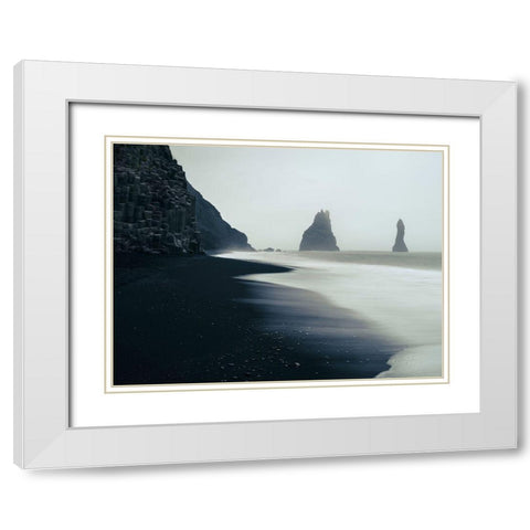 Lost White Modern Wood Framed Art Print with Double Matting by Artemiadi, Dora