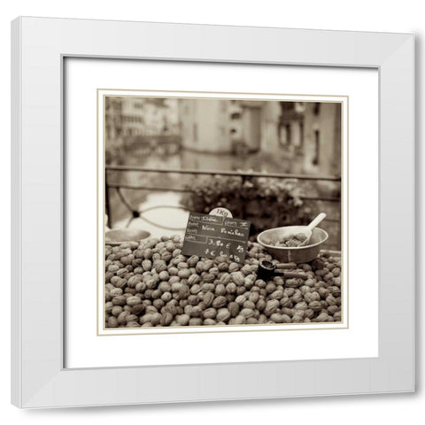 Marketplace - 39 White Modern Wood Framed Art Print with Double Matting by Blaustein, Alan