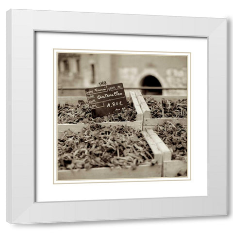 Marketplace - 38 White Modern Wood Framed Art Print with Double Matting by Blaustein, Alan