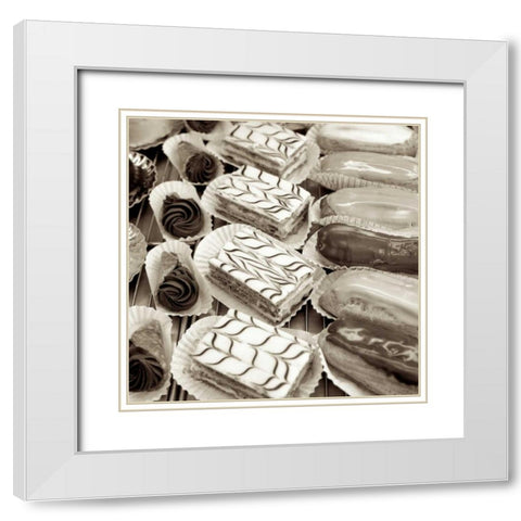 Marketplace - 29 White Modern Wood Framed Art Print with Double Matting by Blaustein, Alan