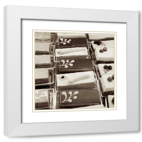 Marketplace - 30 White Modern Wood Framed Art Print with Double Matting by Blaustein, Alan