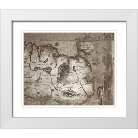 Banc de Jardin - 38 White Modern Wood Framed Art Print with Double Matting by Blaustein, Alan