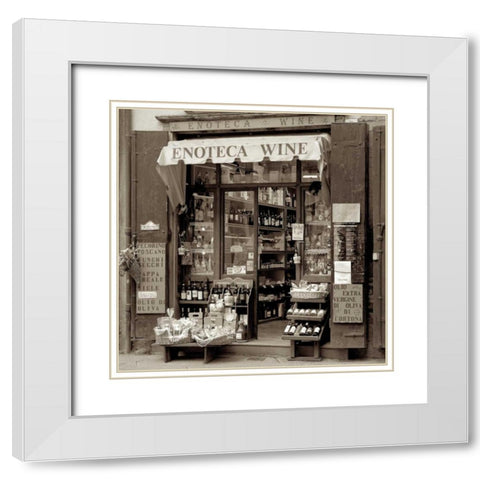 Marketplace - 33 White Modern Wood Framed Art Print with Double Matting by Blaustein, Alan