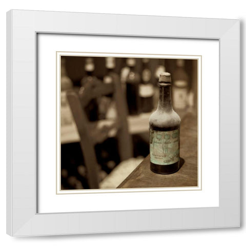 Wine - 2 White Modern Wood Framed Art Print with Double Matting by Blaustein, Alan