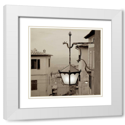 Tuscany - 10 White Modern Wood Framed Art Print with Double Matting by Blaustein, Alan