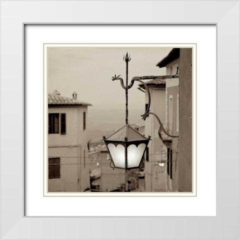 Tuscany - 10 White Modern Wood Framed Art Print with Double Matting by Blaustein, Alan