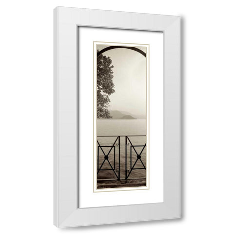 Lombardy - 6 White Modern Wood Framed Art Print with Double Matting by Blaustein, Alan