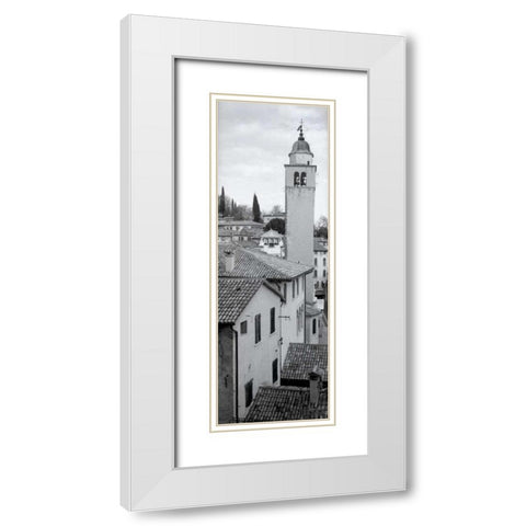 Asolo, Veneto - 1 White Modern Wood Framed Art Print with Double Matting by Blaustein, Alan