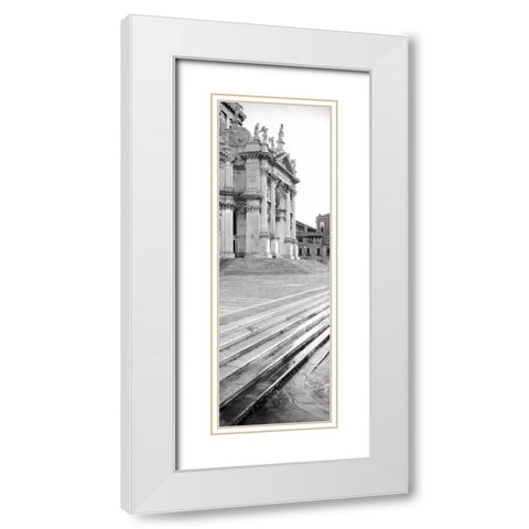 Salute - 1 White Modern Wood Framed Art Print with Double Matting by Blaustein, Alan