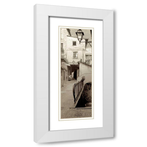 Lombardy - 3 White Modern Wood Framed Art Print with Double Matting by Blaustein, Alan