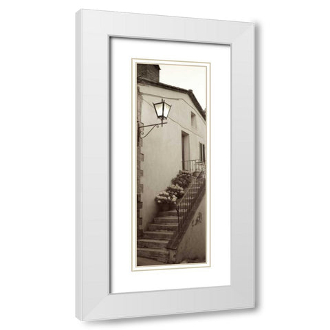Tuscany - 2 White Modern Wood Framed Art Print with Double Matting by Blaustein, Alan