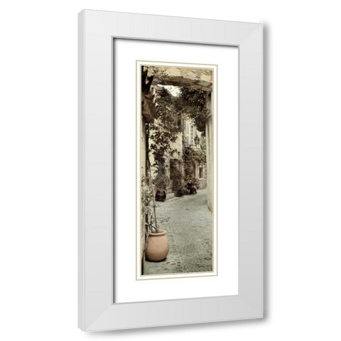 St Paolo - 1 White Modern Wood Framed Art Print with Double Matting by Blaustein, Alan
