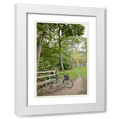 Japan Bicycle - 24 White Modern Wood Framed Art Print with Double Matting by Blaustein, Alan