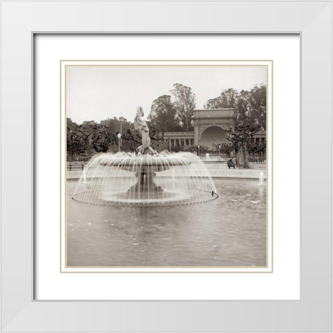 Golden Gate Park - 6 White Modern Wood Framed Art Print with Double Matting by Blaustein, Alan