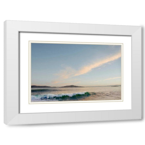SF Bay - 2 White Modern Wood Framed Art Print with Double Matting by Blaustein, Alan
