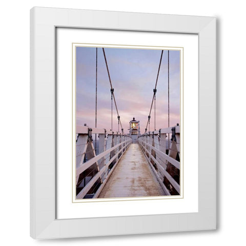 Point Bonita - 3 White Modern Wood Framed Art Print with Double Matting by Blaustein, Alan