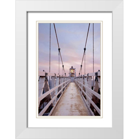 Point Bonita - 3 White Modern Wood Framed Art Print with Double Matting by Blaustein, Alan
