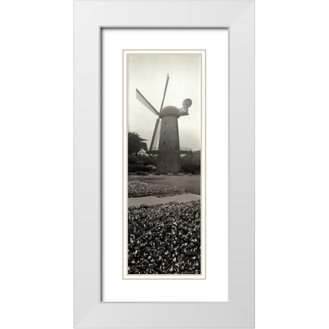 Goden Gate Park Pano - 3 White Modern Wood Framed Art Print with Double Matting by Blaustein, Alan