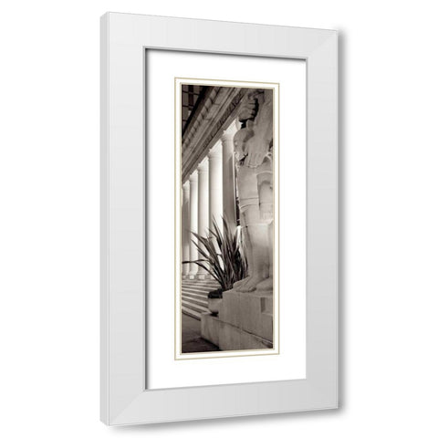 Stock Exchange Pano - 1 White Modern Wood Framed Art Print with Double Matting by Blaustein, Alan