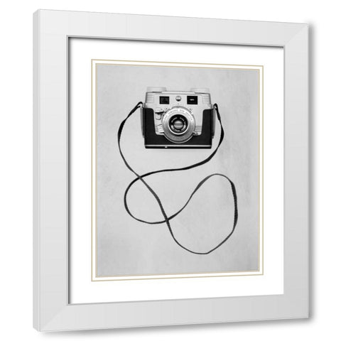 Retro Point and Shoot - 11 White Modern Wood Framed Art Print with Double Matting by Blaustein, Alan