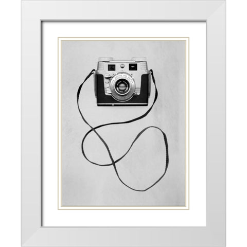 Retro Point and Shoot - 11 White Modern Wood Framed Art Print with Double Matting by Blaustein, Alan