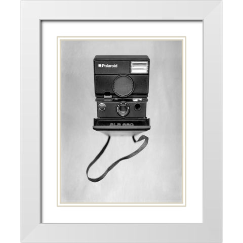 Retro Point and Shoot - 14 White Modern Wood Framed Art Print with Double Matting by Blaustein, Alan