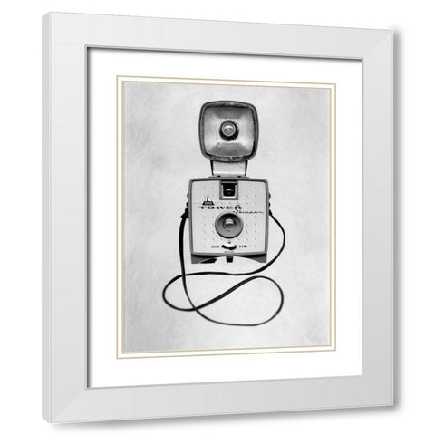 Retro Point and Shoot - 15 White Modern Wood Framed Art Print with Double Matting by Blaustein, Alan