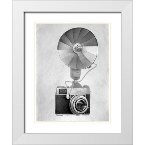 Retro Point and Shoot - 17 White Modern Wood Framed Art Print with Double Matting by Blaustein, Alan