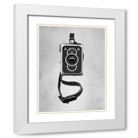 Retro Point and Shoot - 20 White Modern Wood Framed Art Print with Double Matting by Blaustein, Alan