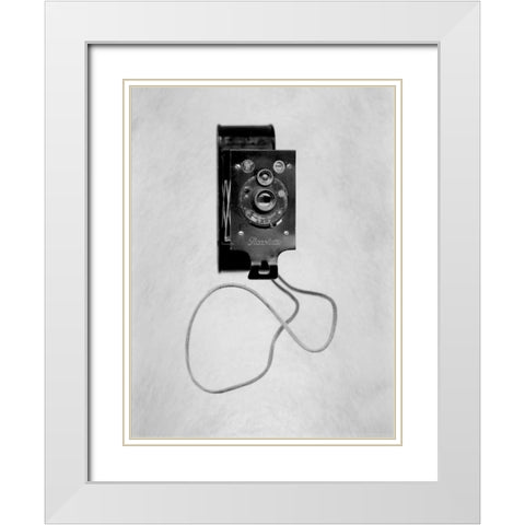 Retro Point and Shoot - 21 White Modern Wood Framed Art Print with Double Matting by Blaustein, Alan
