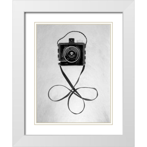 Retro Point and Shoot - 22 White Modern Wood Framed Art Print with Double Matting by Blaustein, Alan