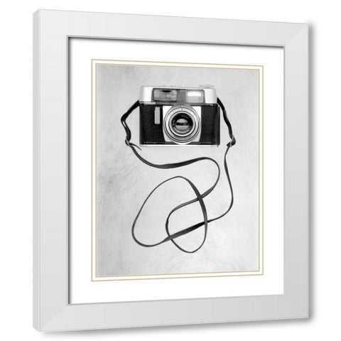 Retro Point and Shoot - 27 White Modern Wood Framed Art Print with Double Matting by Blaustein, Alan