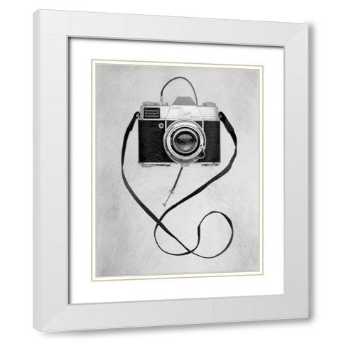 Retro Point and Shoot - 28 White Modern Wood Framed Art Print with Double Matting by Blaustein, Alan