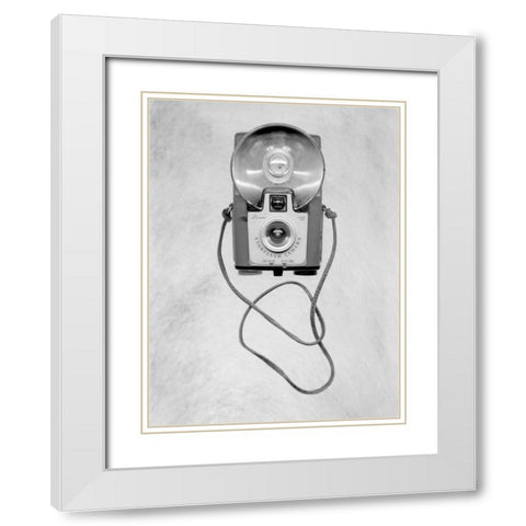 Retro Point and Shoot - 30 White Modern Wood Framed Art Print with Double Matting by Blaustein, Alan