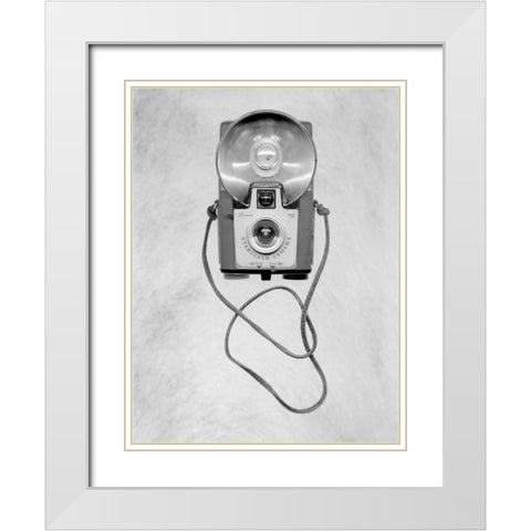 Retro Point and Shoot - 30 White Modern Wood Framed Art Print with Double Matting by Blaustein, Alan